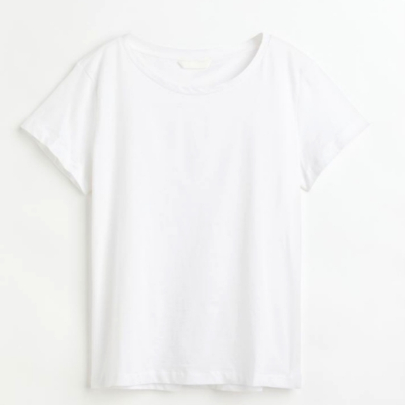BB 10 Cotton Stretch Short-sleeved Tee, White - Picture 1 of 1